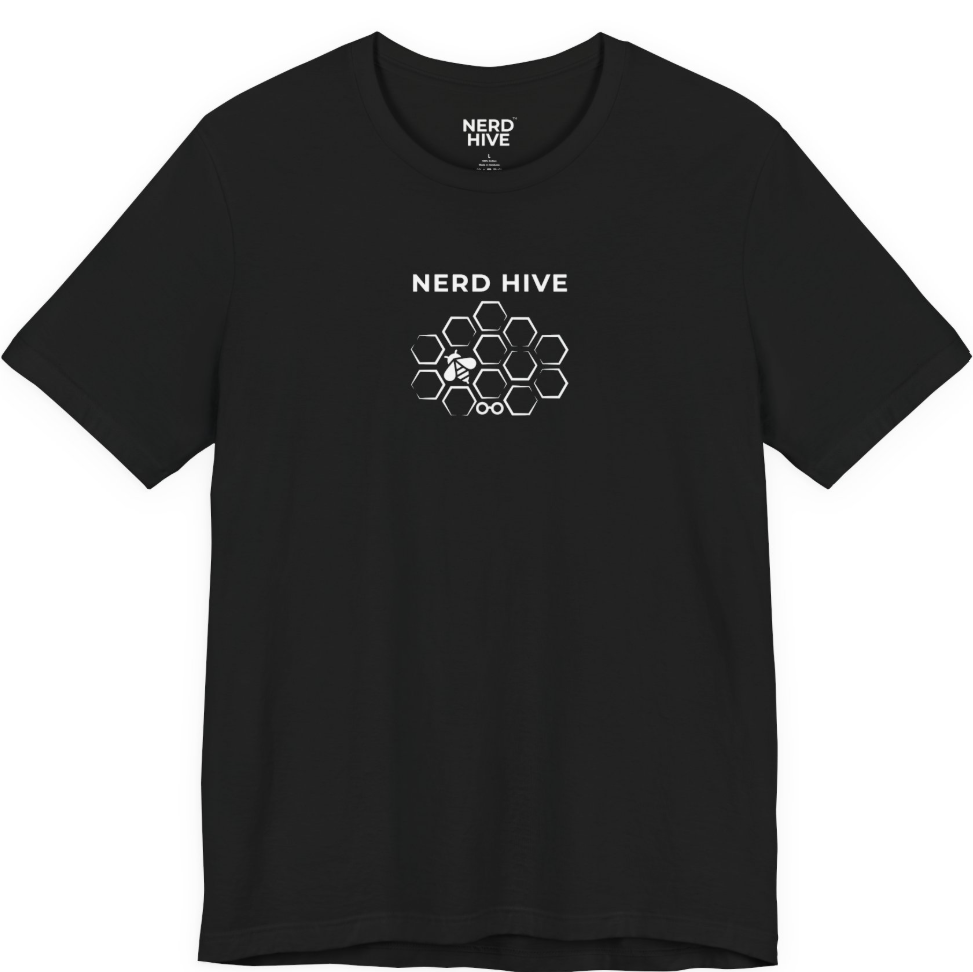Nerd Hive Essentials Classic Logo Tee with Smart is Always in Style tagline