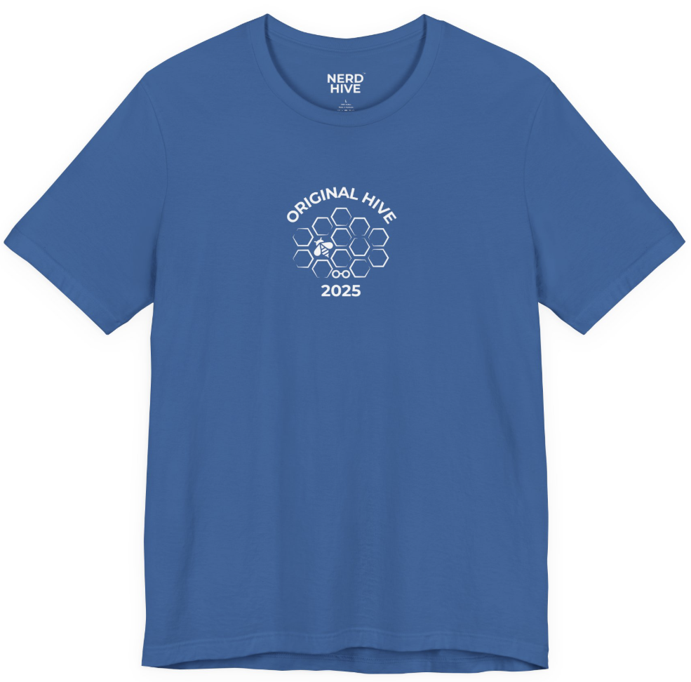 Nerd Hive Original Hive 2025 Limited Edition Charter Member Tee